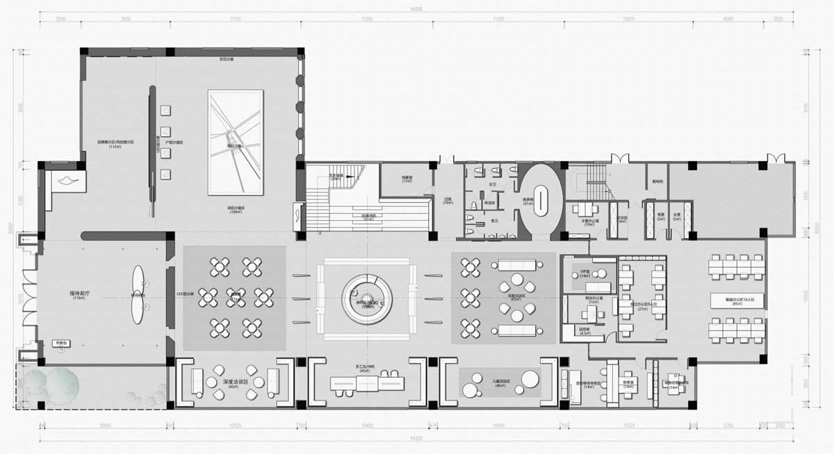 20年工裝經(jīng)驗，安徽半山裝飾值得信賴，專業(yè)蕪湖辦公樓、廠房裝修！(圖3)
