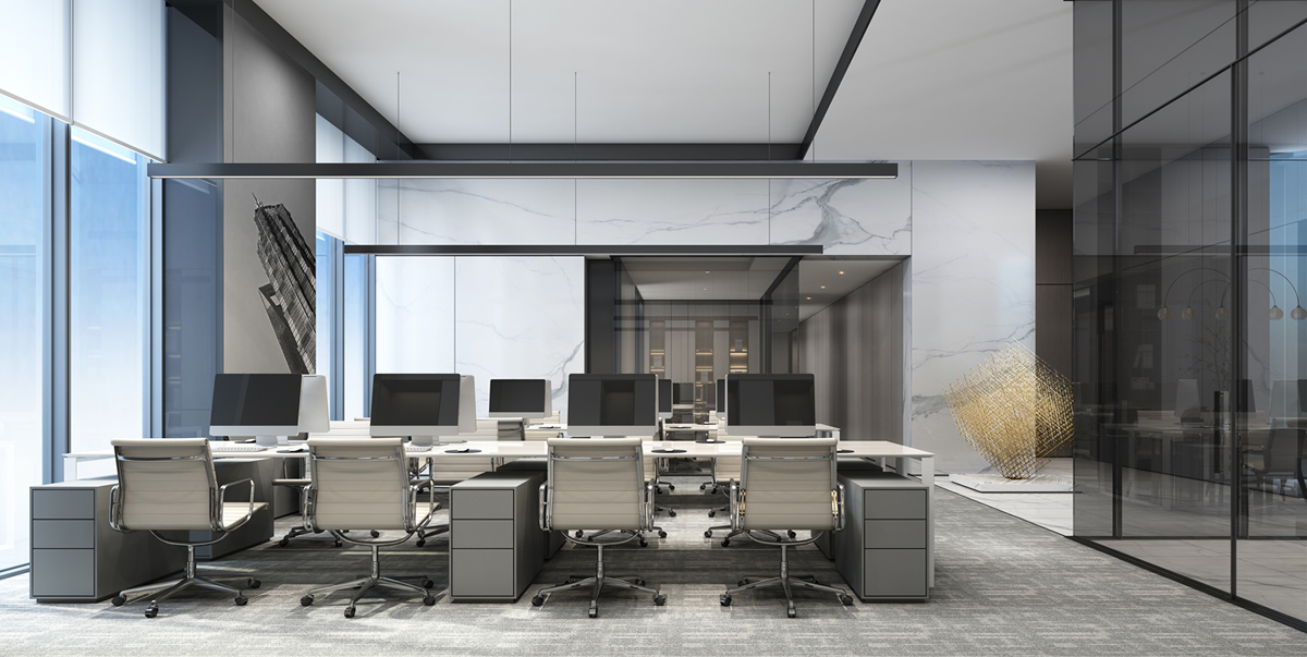 安徽永昌新材料3400平極簡風(fēng)辦公樓裝修(圖3) 安徽永昌新材料3400平極簡風(fēng)辦公樓裝修(圖3)