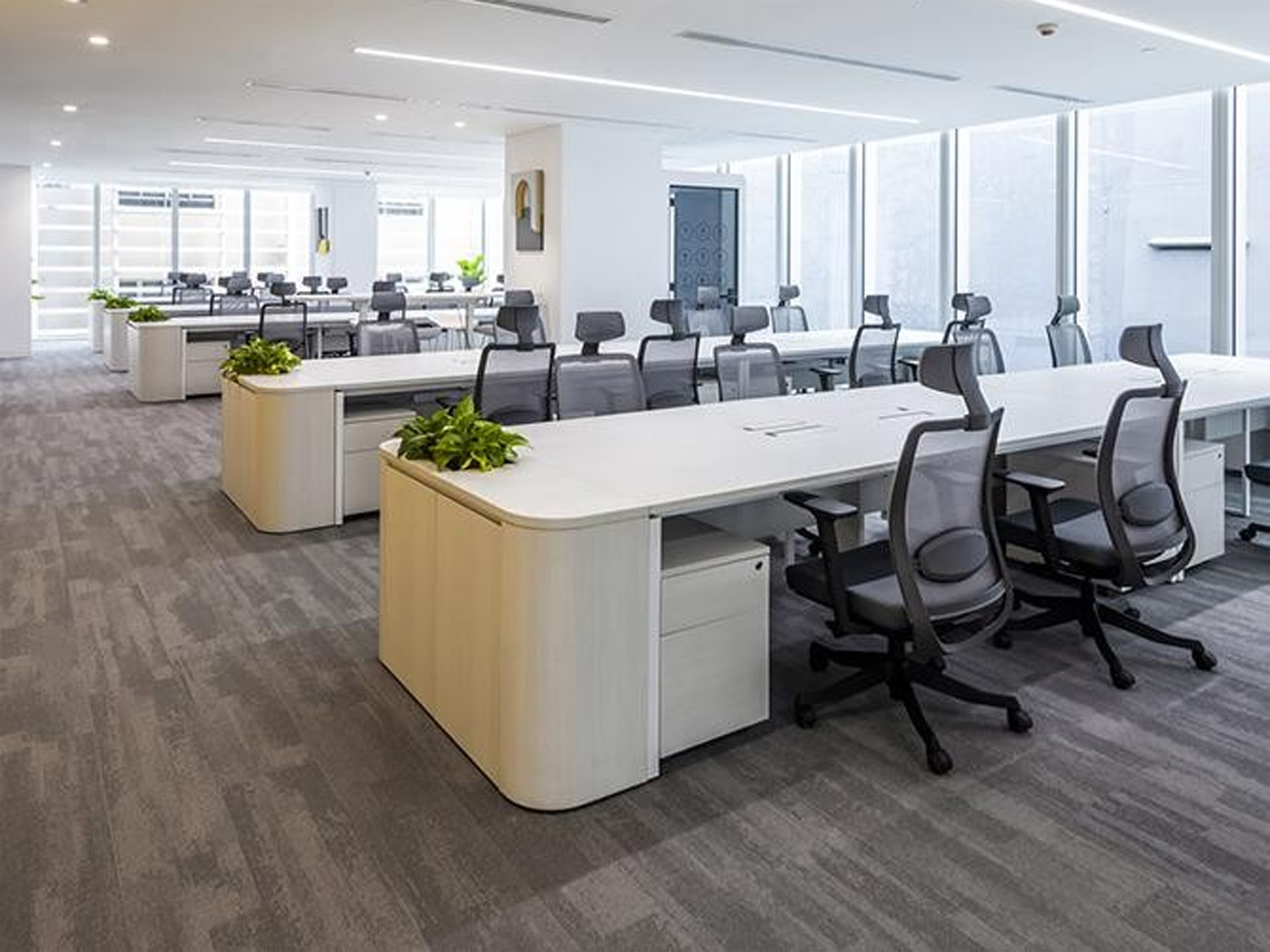 滁州1200平方簡約風辦公室裝修設計案例(圖1) 1.jpg