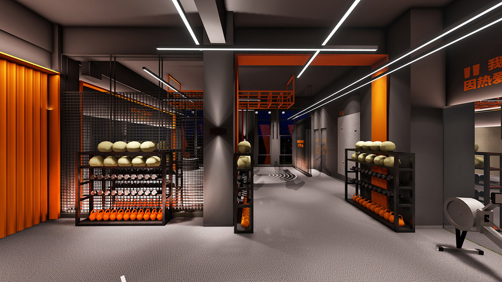 合肥2000平方啟動鍵-健身房裝修(圖2) 合肥2000平方啟動鍵-健身房裝修(圖2)