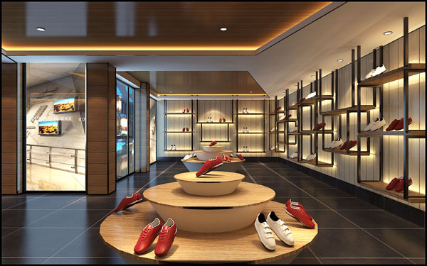合肥200平方精品鞋店裝修設(shè)計(圖2) 合肥200平方精品鞋店裝修設(shè)計(圖2)